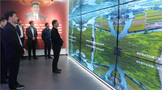 羅小云副省長(zhǎng)調(diào)研贛撫平原灌區(qū)相關(guān)工作，并參觀江西省農(nóng)業(yè)水價(jià)綜合改革宣傳展覽中心